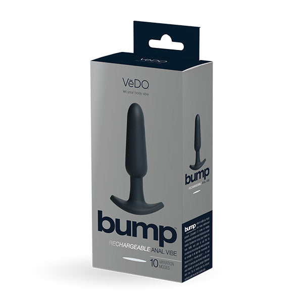 VeDO Bump Black Anal Vibe Rech.