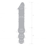 Double Ended Glass 12" Dildo