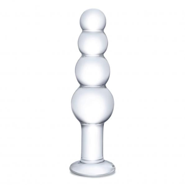 Glass Beaded Butt Plug