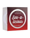Jelique Massage Candle - 4 oz Sex-A-Licious Ravenous Raspberry
