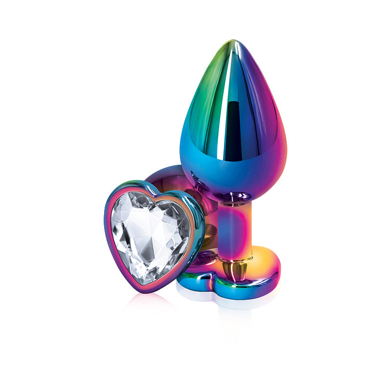 Multicolor Heart Plug