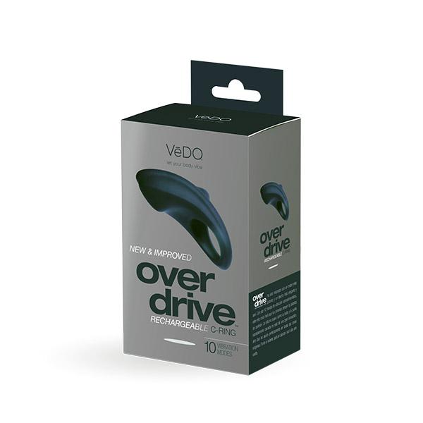 VeDO Overdrive Rechargeable Vibe Ring Black