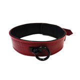 Snake Leather Collar