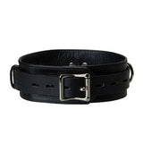 Leather Deluxe Locking Collar