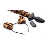 Waggerz Moving & Vibrating Leopard Tail