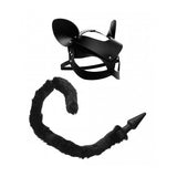 Cat Tail Anal Plug & Mask Set