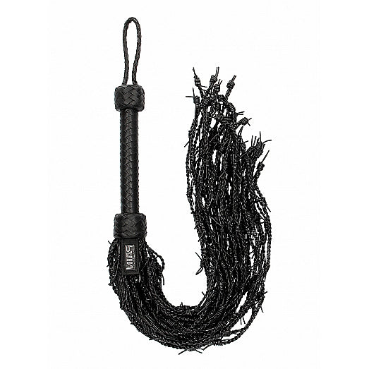 Ouch Leather Barbed Wire Flogger