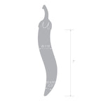 Glass Naturals Chili Pepper Dildo