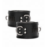 Ouch Leather Lockable Wrist Restraints