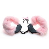 Sex Kitten Pink fluffy handcuffs
