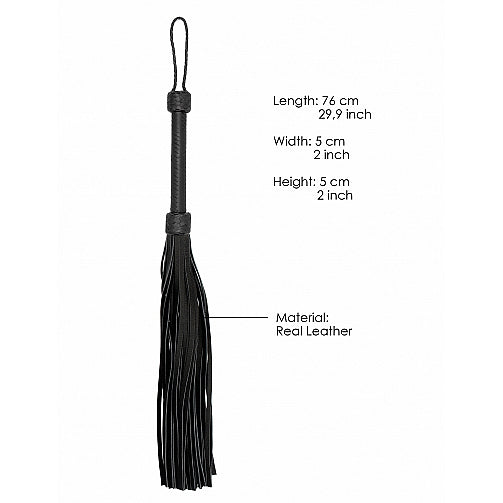 Ouch Heavy Leather Tail Flogger