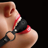 Ouch Ball Gag with Leather Straps